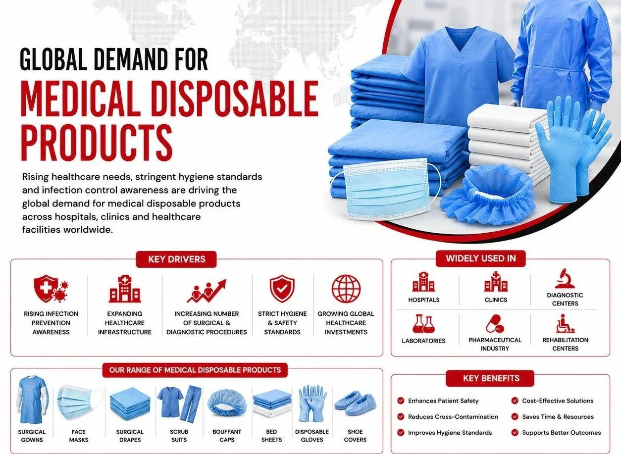 Medical disposables and personal protective equipment